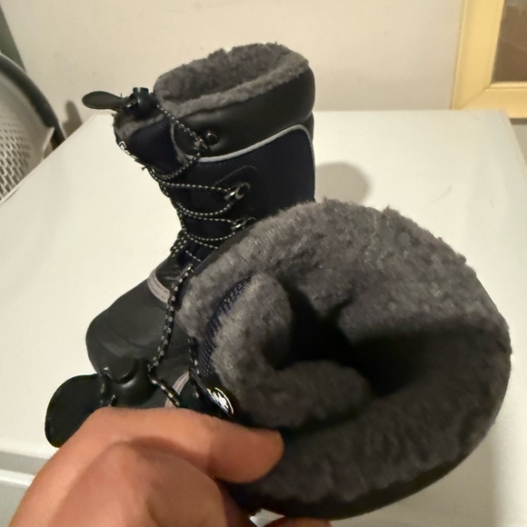 Kamik Black and Gray Snow Boots - Picture 3 of 5